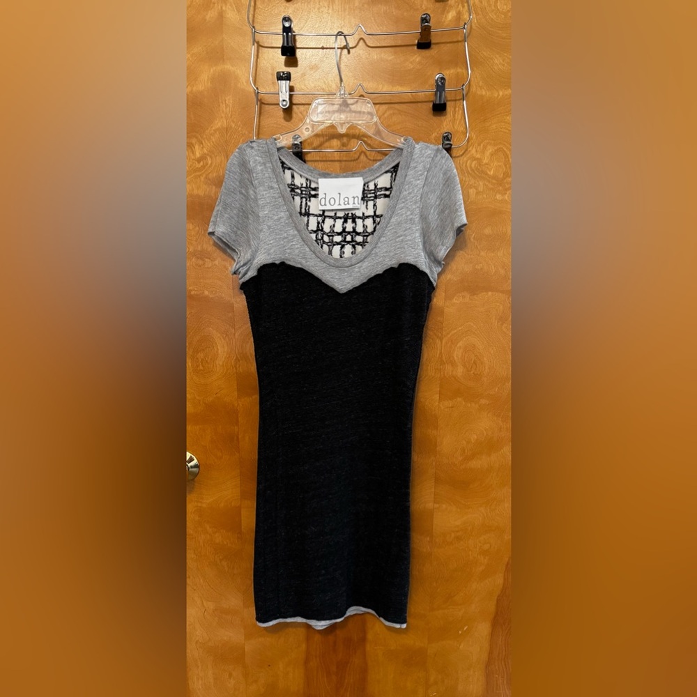 Dolan two tone knit dresse S
